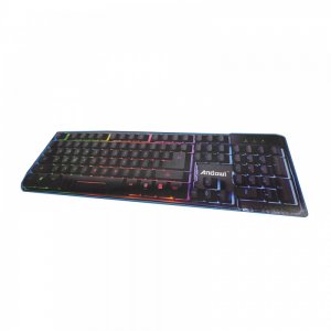 Φωτιζόμενο Ενσύρματο Πληκτρολόγιο για Gaming - Andowl LED Keyboard