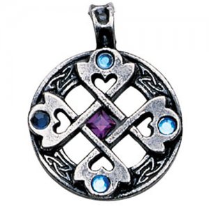 Φυλαχτό Celtic Cross Heart - Για Αληθινή και Δυνατή Φιλία