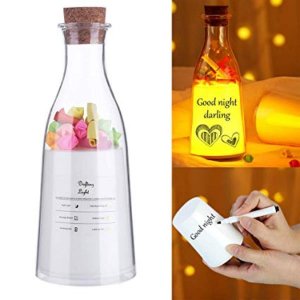 Μπουκάλι Ευχών Επαναφορτιζόμενο USB LED - Message Wishing Bottle LED