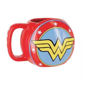 Κούπα 3D Γουόντεργουμαν DC Superhero - 3D Wonder Woman Mug Καφέ, Ζεστού Ροφήματος