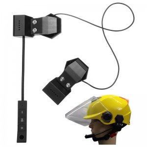 Universal Ακουστικά &amp; Μικρόφωνο Bluetooth Μηχανής - Handsfree Σύστημα Ενδοεπικοινωνίας Μηχανών με Κλιπ - Μοτοσυκλέτας &amp; Ομιλίας για το Κράνος
