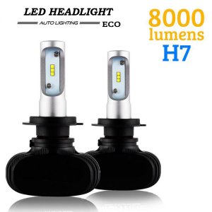 LED Φώτα Αυτοκινήτου Headlight ECO X H7 6000K 8000LM (2x4000) 50W (2x25W) CAN BUS