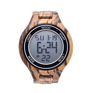 Ξύλινο Ψηφιακό Ανδρικό Ρολόι - Wooden Man Watch ΚΤ211