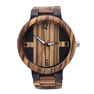 Ξύλινο Ψηφιακό Ανδρικό Ρολόι - Wooden Man Watch ΚΤ200