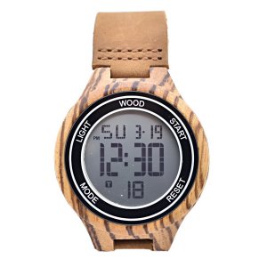 Ξύλινο Ψηφιακό Ανδρικό Ρολόι - Wooden Man Watch ΚΤ210