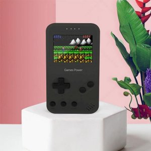 Powerbank - Ρετρό Slim Φορητή Κονσόλα - Παιχνιδομηχανή με 500 Παιχνίδια &amp; Έξοδο AV OEM