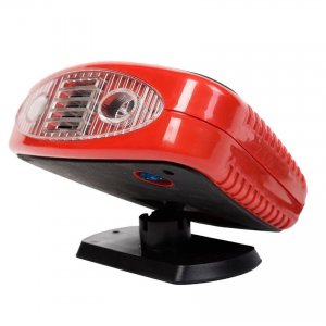 Αερόθερμο - Ανεμιστήρας Αυτοκινήτου με LED - TORNADO 12V 150W