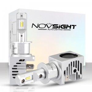 Compact PNP LED Λάμπες Αυτοκινήτου Novsight H7 60W 10000Lm 6000K - Λαμπτήρες Πορείας Car LED Headlights
