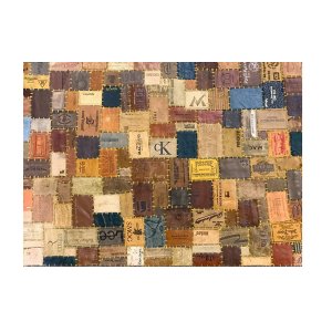 Δερμάτινο Χειροποίητο Χαλί Δαπέδου Leather Labels  120x180cm