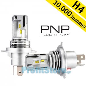 2x Compact PNP LED Λάμπες Αυτοκινήτου H4 50W (2x25W) 10000Lm (2x5000lm) 6500K - Λαμπτήρες Πορείας Car LED Headlights 2 τμχ
