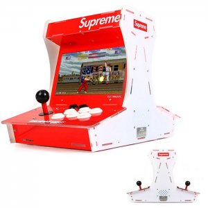Διπλή Supreme Retro Κονσόλα Παιχνιδιών Old School με 400 Παιχνίδια - Supreme Street Fight Arcade Παιχνιδομηχανή με Joystick