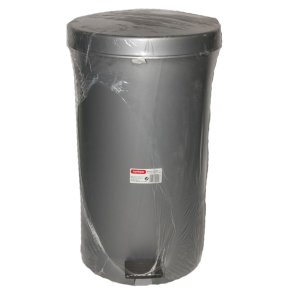 Στρογγυλός Κάδος Απορριμάτων 35 L  Γκρι