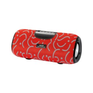 Ασύρματο Ηχείο Bluetooth Wster WS-2909 Κόκκινο με Γραμμές