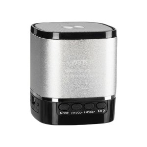 Ασύρματο Ηχείο Bluetooth Wster WS-236 Ασημί
