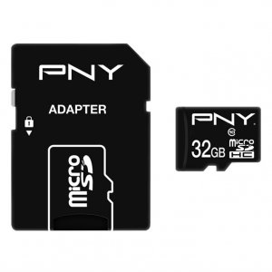 Κάρτα Μνήμης microSDHC, Class 10 UHS-I U1, 32GB, έως και 100 MB,s με Αντάπτορα SD