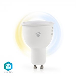 Wi-Fi Έξυπνη Λάμπα LED Nedis GU10, 4.5W, 380lm