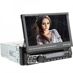 DVD Multimedia Ηχοσύστημα Bluetooth Αυτοκινήτου 1 DIN με TFT Οθόνη Αφής 7in Handsfree MP3,USB,SD,AUX,MIC με Xειριστήριο &amp; Θύρα Κάμερας Οπισθοπορείας