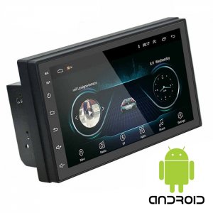 Multimedia Android Οθόνη Αφής με GPS, Wifi, Bluetooth Handsfree 7 2 DIN TFT Αυτοκινήτου MP5, MP3, USB, SD, FM, AUX, TV - Ενισχυτής 4x45W