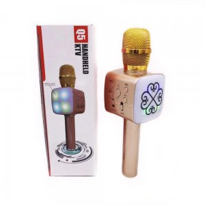 Ασύρματο Bluetooth Mικρόφωνο KARAOKE &amp; Hi-Fi Hχείο - Handheld με LED Φωτισμό