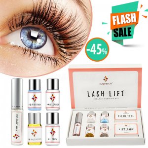 Επαγγελματικό Κιτ Lash Lift ICONSIGN στο Σπίτι - Σετ Ανύψωσης Περμανάντ Βλεφαρίδων για Μόνιμη Ανόρθωση - Perming Kit