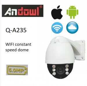 Επιτοίχια Ασύρματη Κάμερα Καταγραφής 5MP ANDOWL