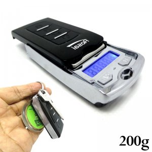 Ultra Mini Ψηφιακή Ζυγαριά Ακριβείας 0,01gr - 200gr - Μπρελόκ Κλειδιών