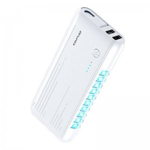 Φορητός Αποστειρωτής &amp; Power Bank 6000mAh - Awei P18K Λευκό Συσκευή Αποστειρωτής με Υπεριώδη Ακτινοβολία UVC - Disinfection Sterilization Light