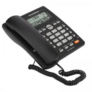 Σταθερό Ενσύρματο Τηλέφωνο με Οθόνη - N-INC T880CID Telephone Μαύρο ΟΕΜ