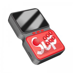 Retro Arcade Κονσόλα 893 Games με Joystick - Φορητή Μίνι Ρετρό Παιχνιδομηχανή Ψηφιακό Game Box Power LED Κόκκινο