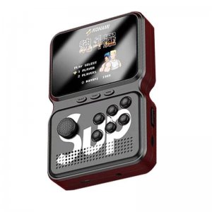 Retro Arcade Κονσόλα 893 Games με Joystick - Φορητή Μίνι Ρετρό Παιχνιδομηχανή Ψηφιακό Game Box Power LED Μαύρο