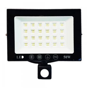 Ultra Slim Προβολέας με 96 SMD LED 50w με Ανιχνευτή Κίνησης Λευκό 6000K Υψηλής Φωτεινότητας και Χαμηλής Κατανάλωσης
