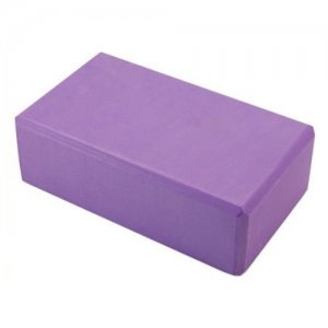 Τούβλο Για Yoga Μώβ 7,5x15x23,5cm 24511-03