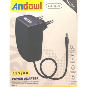 Τροφοδοτικό AC,DC 12V,3A ANDOWL - Power Adapter