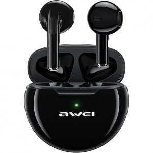 Ασύρματα Ακουστικά Earbuds Bluetooth V5 Awei με Θήκη Φόρτισης - Μαύρο