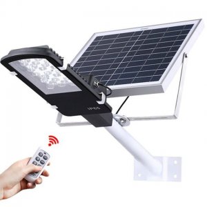 Ηλιακό Αδιάβροχο Φωτιστικό με 30 LED SMD Εξωτερικού Χώρου με Αισθητήρα Φωτός