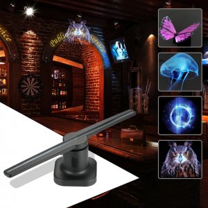 3D Ολογραφική Διαφημιστική Οθόνη LED για Προβολή Φωτογραφιών &amp; Βίντεο - Holographic Advertising Machine