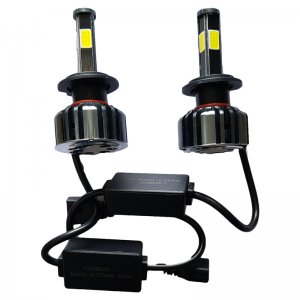 Εμπρόσθια Φώτα Αυτοκινήτου 6400LM (2x3200) H4 LED FULL CANBUS - 72W (2x36W) 6000K - Λαμπτήρες 2τμχ