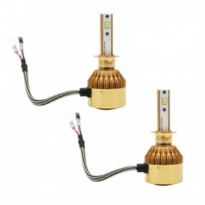 Φώτα Led Fineblue F8 H1 Αυτοκινήτου 60Watts 7200Lm Σετ 2 Τεμαχίων