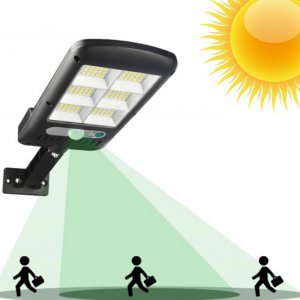 Mini Ηλιακός Προβολέας με Ανιχνευτή Κίνησης 120 LED SMD 2835 - Ηλιακό Φωτιστικό Δρόμου με Φωτοβολταϊκό Πάνελ 5.5V 1.5W &amp; Φωτοκύτταρο OEM
