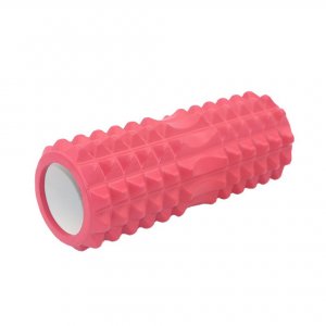 Foam Roller - Κύλινδρος Μασάζ, Αποκατάστασης, Διάτασης Μυών &amp; Ισορροπίας 32,5cm - Deep Muscle Tissue Massage Cilindro Κόκκινο