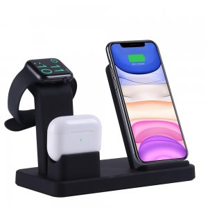 Ασύρματη Βάση Φόρτισης 3 σε 1 LIONAL iPhone &amp; Apple Watch &amp; AirPods - Wireless Charger