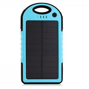 Ηλιακός Φορτιστής Επιβίωσης 5.000mAh - Survival Solar Power Bank Eboot ES500 Μπλε