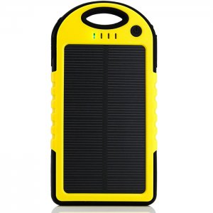 Ηλιακός Φορτιστής Επιβίωσης 12.800mAh - Survival Solar Power Bank Eboot ES500 Κίτρινο OEM