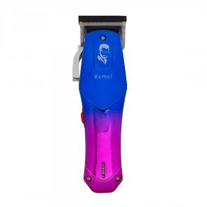 Blue Groom Eπαναφορτιζόμενη USB Κουρευτική Μηχανή - Μπλε Ροζ Kemei ΚΜ-1218