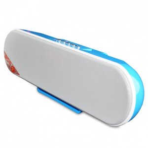 Mini Ασύρματο Wi-Fi Bluetooth Ηχείο με Ραδιόφωνο και MP3 Player WS-1003BT OEM Λευκό