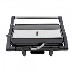 Ηλεκτρική Τοστιέρα-Γκριλιέρα 750W Haeger HG-240 Μαύρο,Ασημί