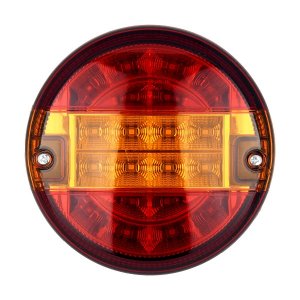 Στρογγυλό Πίσω Φανάρι Φορτηγού με 20Led DC 24V Universal Αδιάβροχο IP66 Κόκκινο,Πορτοκαλί