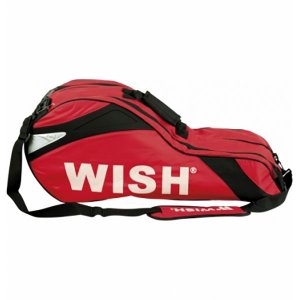 Τσάντα Ρακετών Tennis με Μονό Ιμάντα Μεταφοράς Wish 1910 Κόκκινη 76x20x35cm