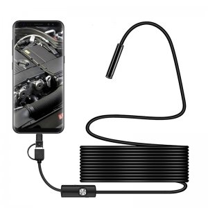 Αδιάβροχη Κάμερα Ενδοσκόπιο HD με USB, Type C &amp; Micro USB 3 Σε 1 Για Android &amp; H,Y με 6 LED 5m Y101