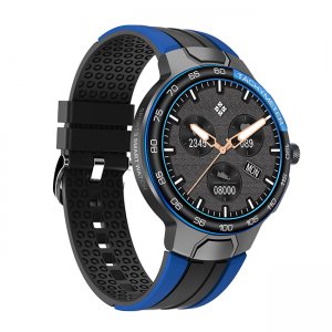 Αδιάβροχο Smartwatch Ρολόι με Μετρητή Παλμών, Απόστασης, Βημάτων, Θερμίδων, Ύπνου, Sport Δραστηριότητες &amp; Ειδοποιήσεις Κινητού - E15 - Μπλε